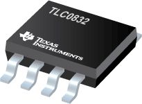 8 λ22kSPS ADC ݔ΢̎O/\Mux x SE 2 ͨ - TLC0832